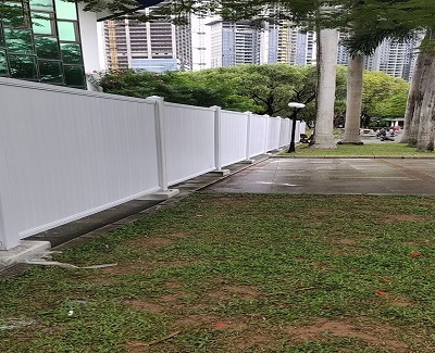 洪湖公園——深圳PVC圍擋施工“建設園區(qū)”
