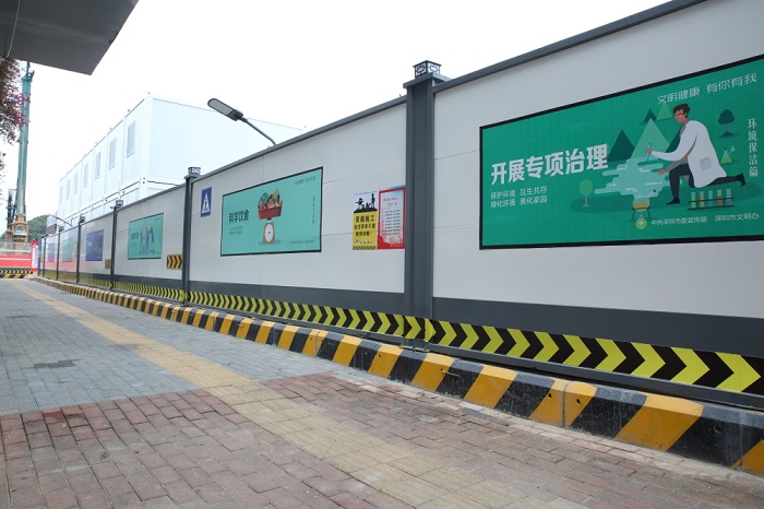施工圍擋多少錢一米？專業(yè)的施工圍擋廠家告訴你